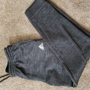 Gray Adidas joggers